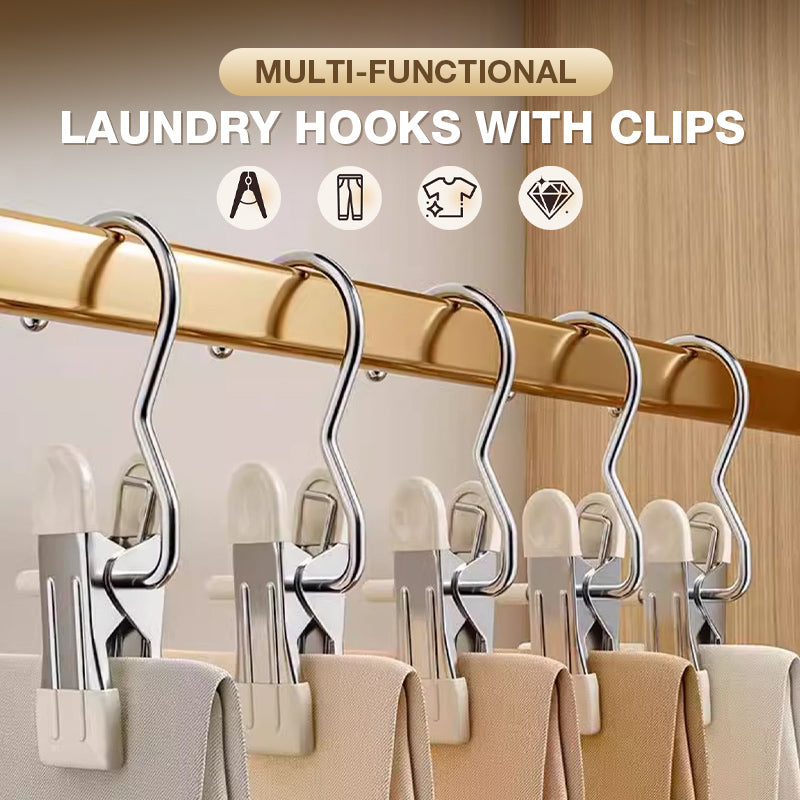 Clavero™ Multifunctionele Klemhaken | 10 Stuks