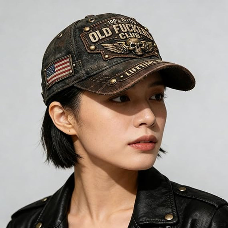 Gravaro™ Vintage Statement Cap