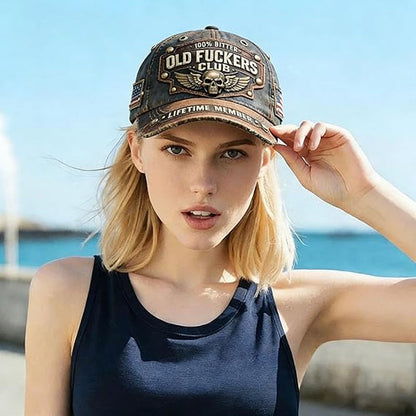 Gravaro™ Vintage Statement Cap