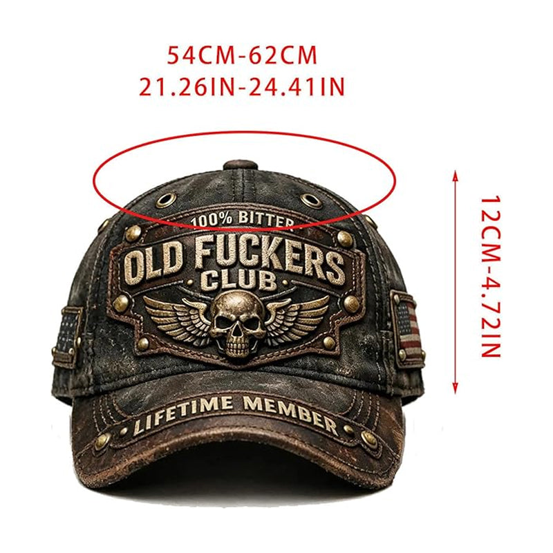 Gravaro™ Vintage Statement Cap