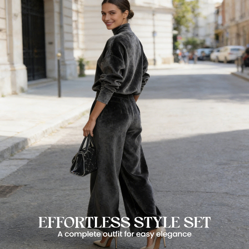 Zavéra™ Cozy Two-Piece Set – Relaxed & Warm