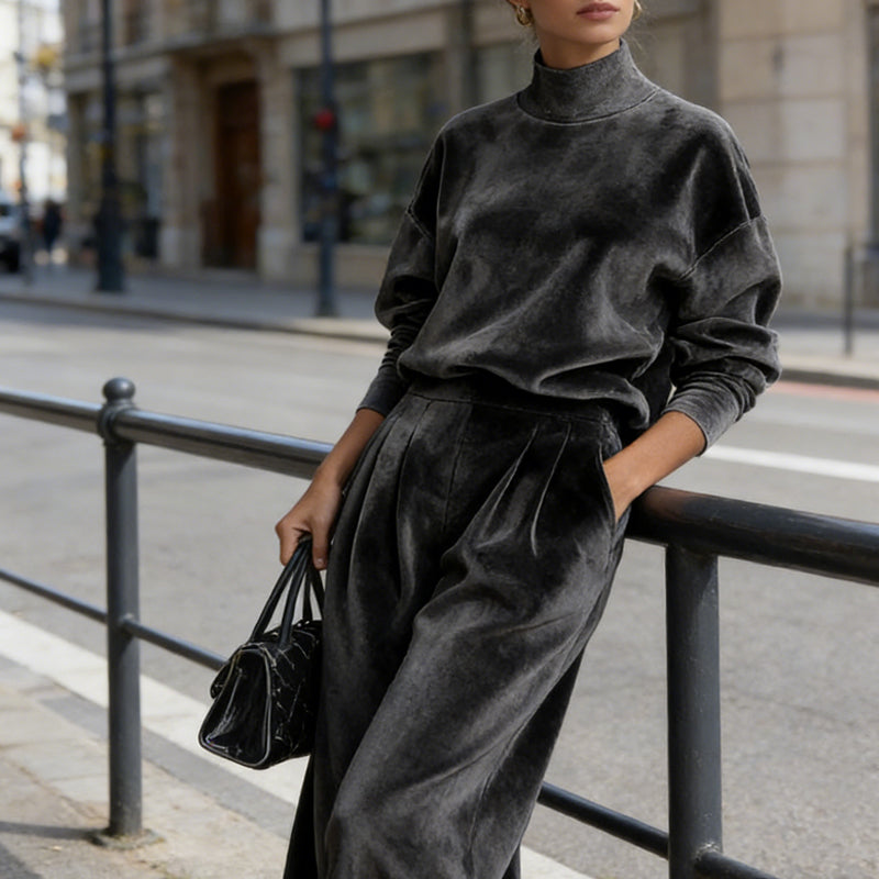Zavéra™ Cozy Two-Piece Set – Relaxed & Warm