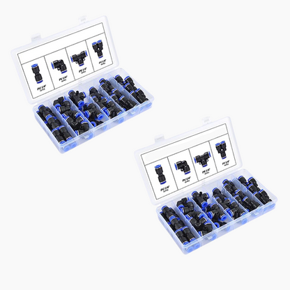 AeroLinka™ 1/4” Pneumatische Snelkoppeling Set