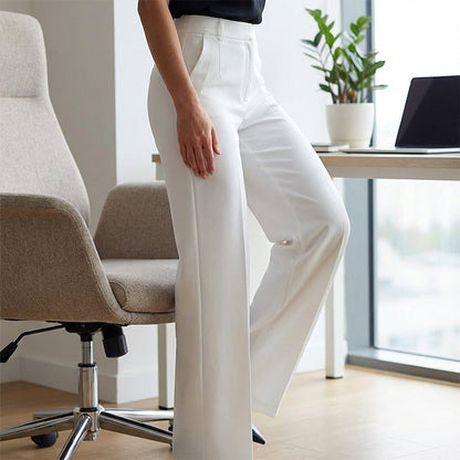 Elviora™ Tailored High-Waist Broek voor Dames