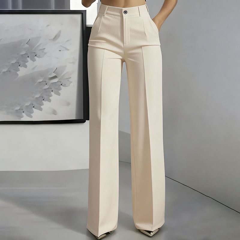 Elviora™ Tailored High-Waist Broek voor Dames