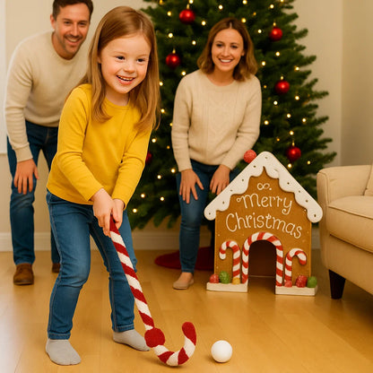 MerryPutt™ Pepparkaka Mini Golf – Spelplezier en Kerstsfeer in Één