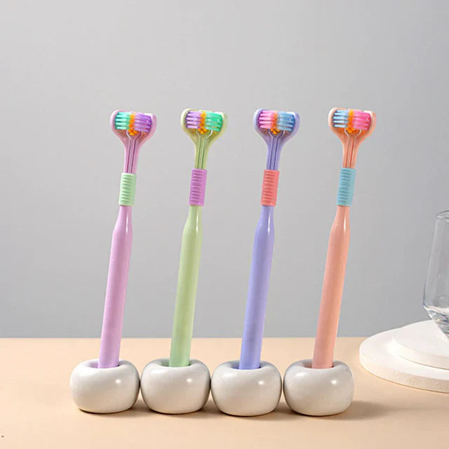 TripleClean™ – De 3-Zijdige Tandenborstel voor een Stralende Glimlach