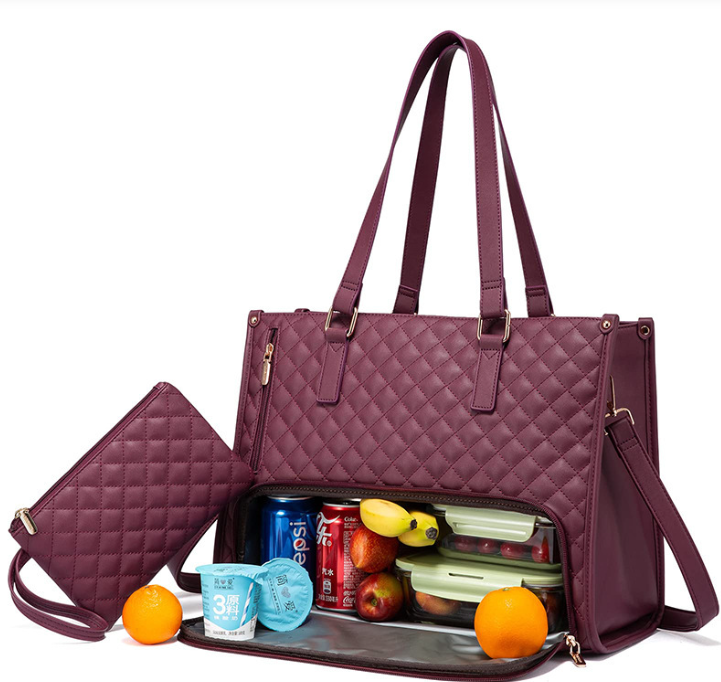 WorkLunch™ - Luxe & Praktische 2-in-1 Tas