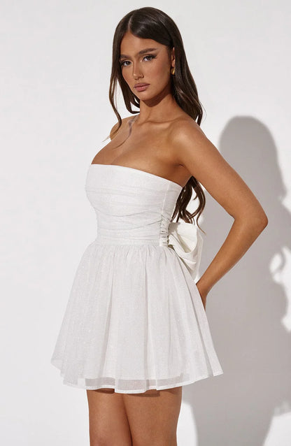 Selina™ Glamour Strapless Jurk